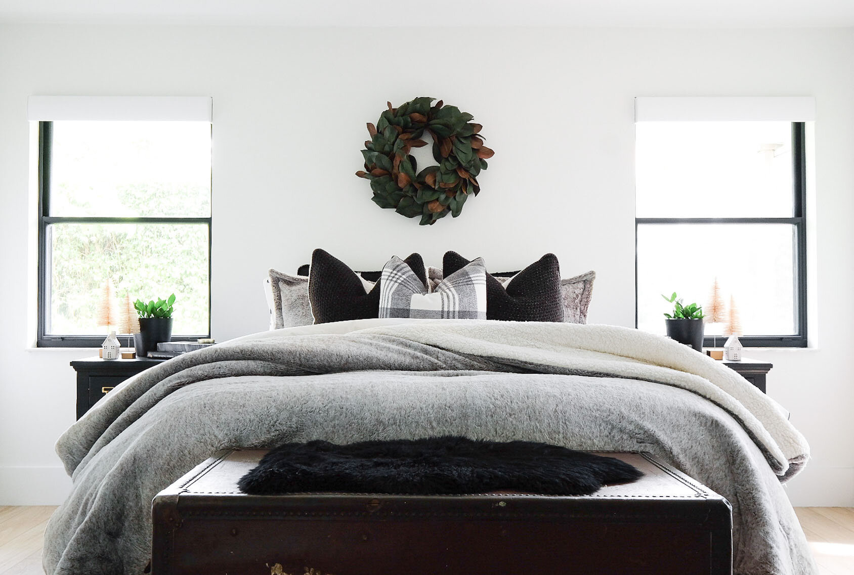 CHRISTMAS DECOR 2020 OUR MASTER BEDROOM Me and Mr. Jones